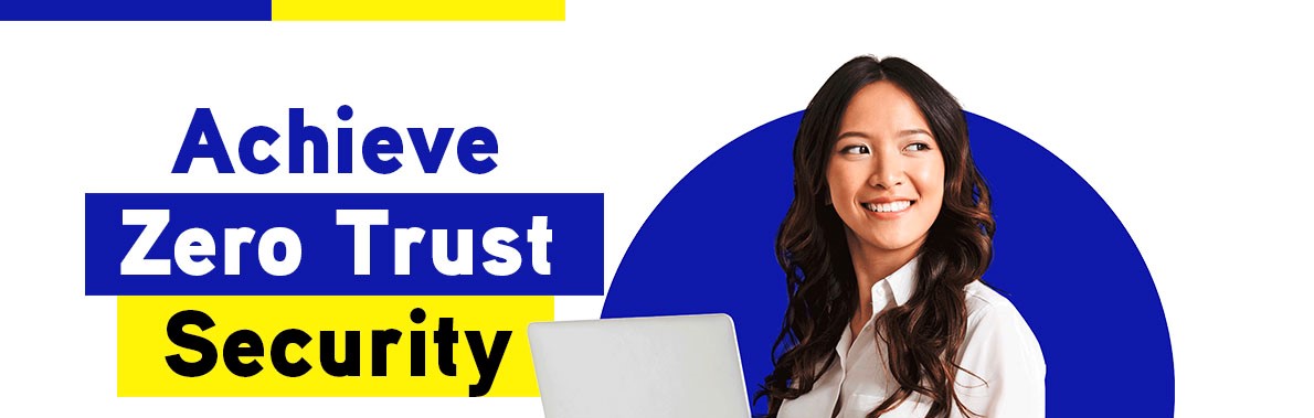 Landing page graphic zero trust checklist